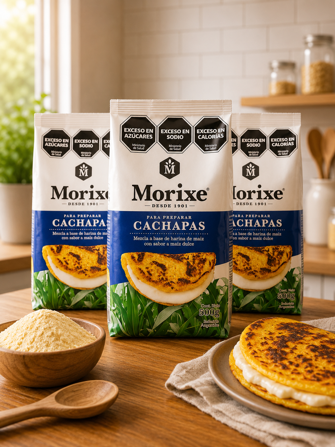 Harina para Cachapas Morixe
